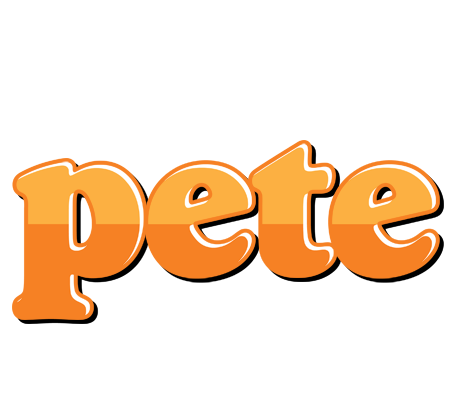 Pete orange logo