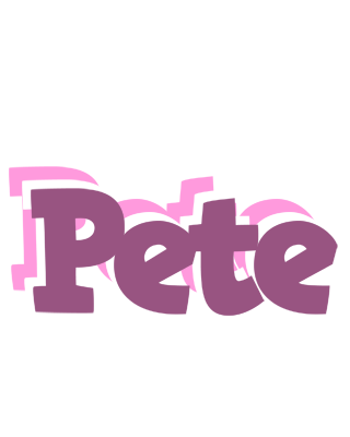 Pete relaxing logo