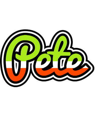 Pete superfun logo