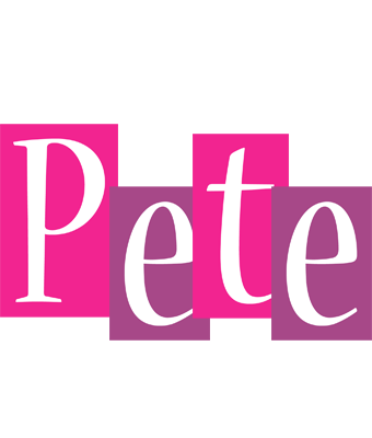 Pete whine logo
