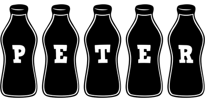 Peter bottle logo