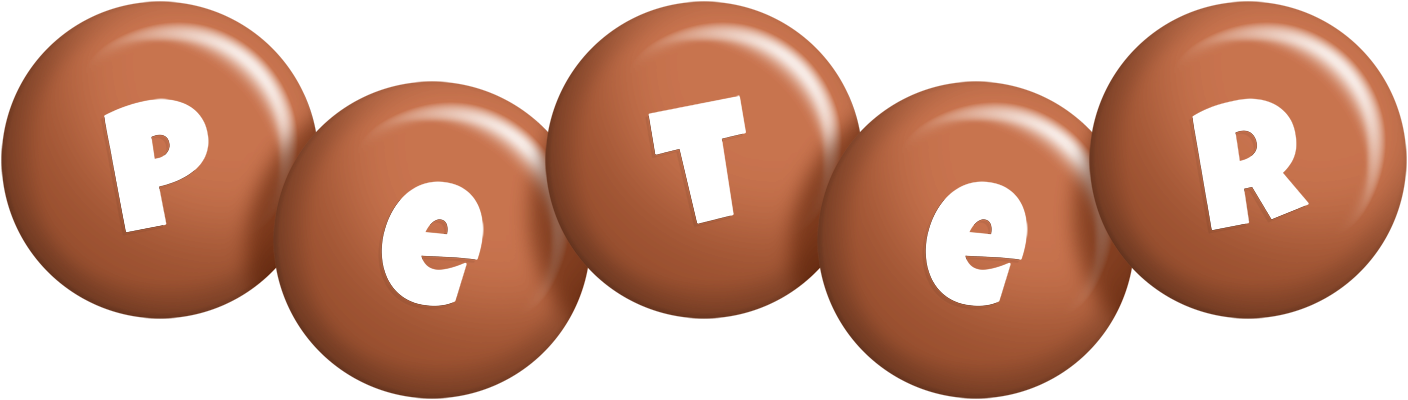 Peter candy-brown logo