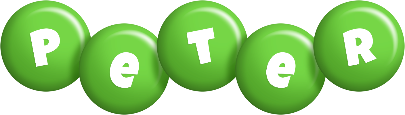 Peter candy-green logo
