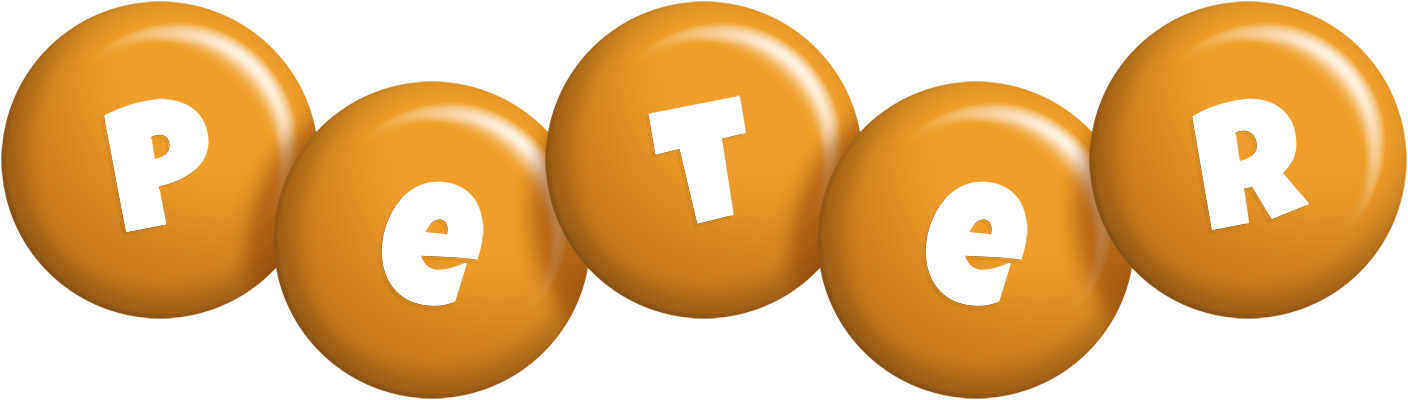Peter candy-orange logo