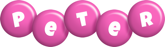 Peter candy-pink logo