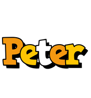 Peter cartoon logo