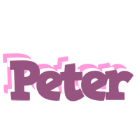 Peter relaxing logo