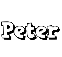 Peter snowing logo