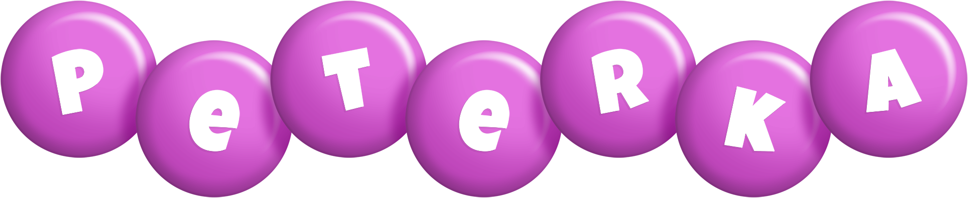 Peterka candy-purple logo