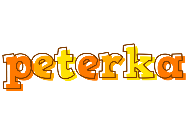 Peterka desert logo