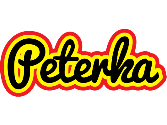 Peterka flaming logo