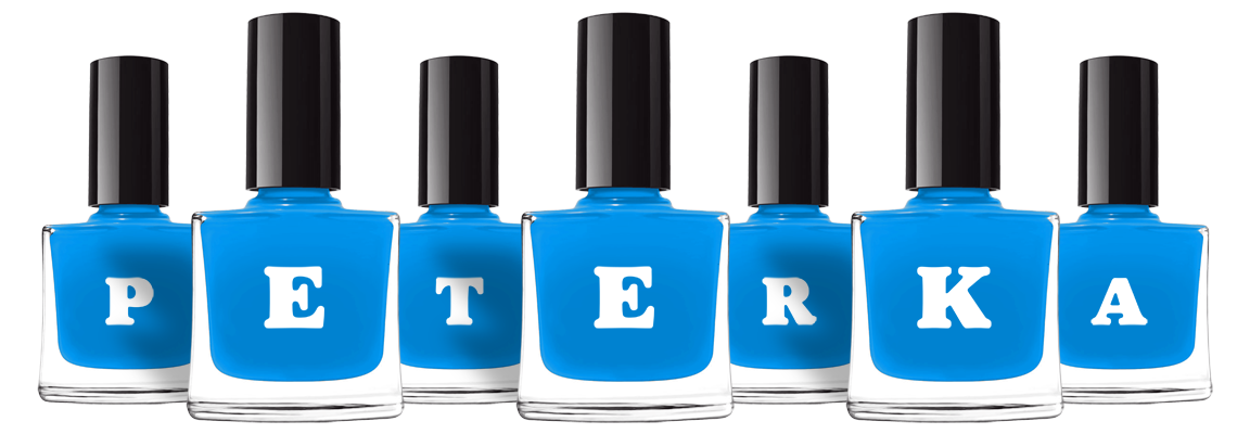 Peterka glossy logo