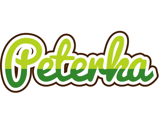 Peterka golfing logo