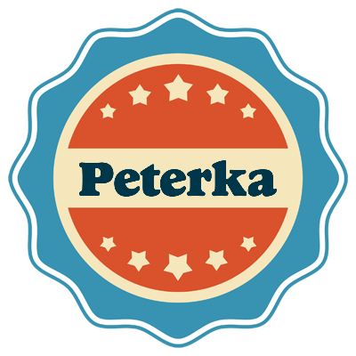 Peterka labels logo