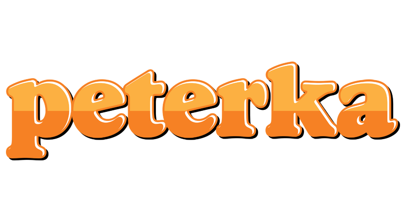 Peterka orange logo