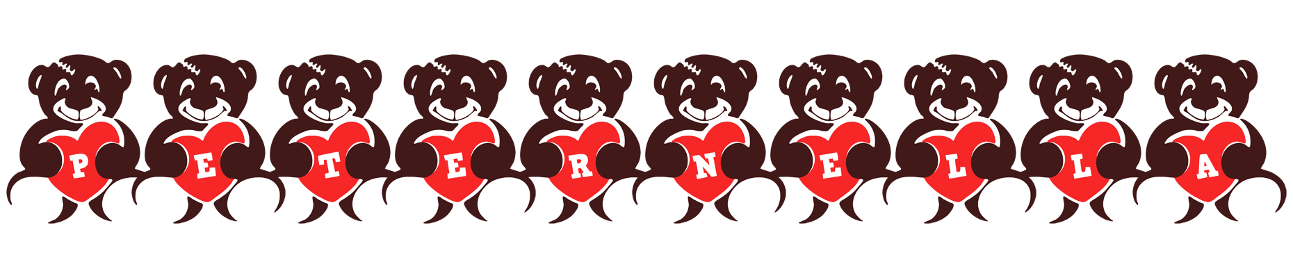 Peternella bear logo