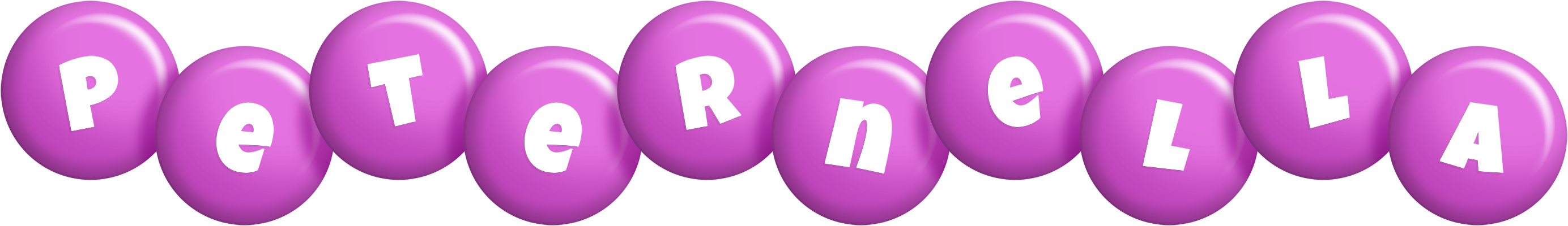 Peternella candy-purple logo