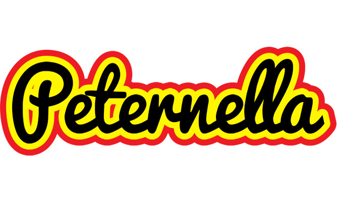 Peternella flaming logo