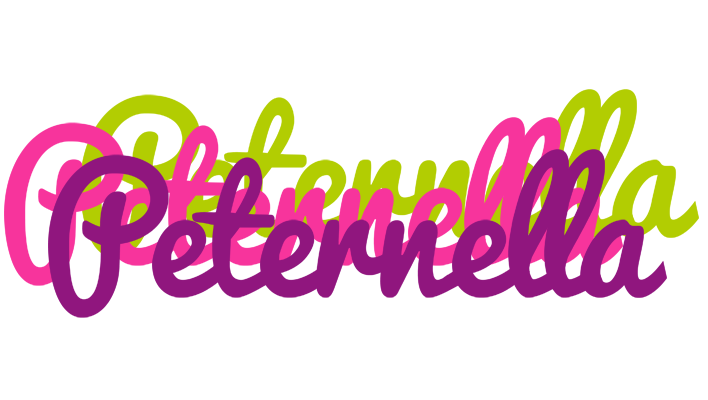 Peternella flowers logo