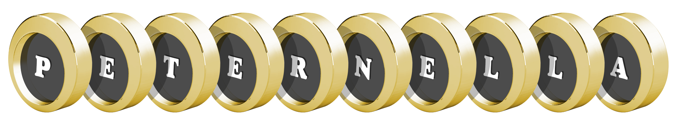 Peternella gold logo