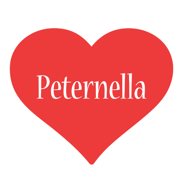 Peternella love logo
