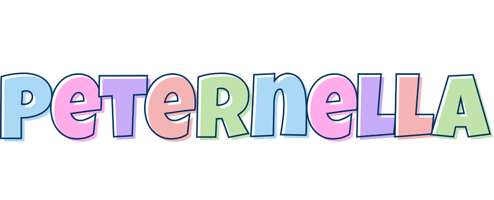 Peternella pastel logo