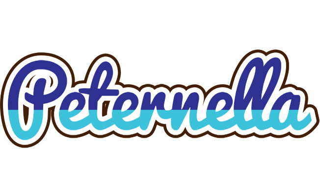 Peternella raining logo