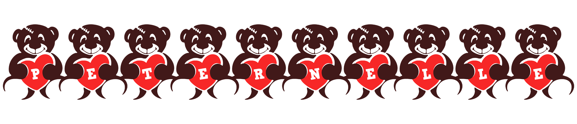 Peternelle bear logo