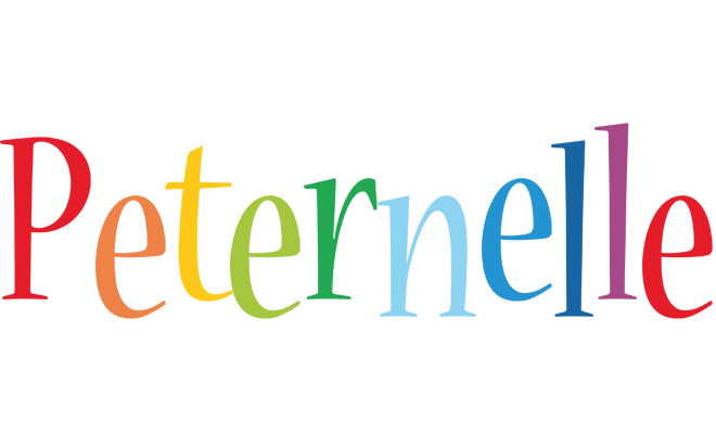 Peternelle birthday logo