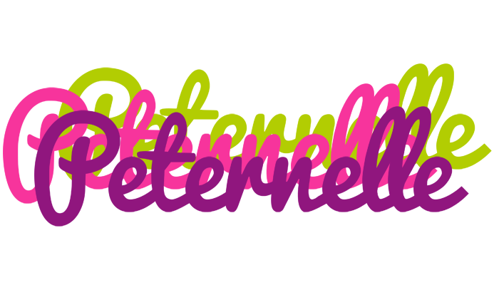 Peternelle flowers logo