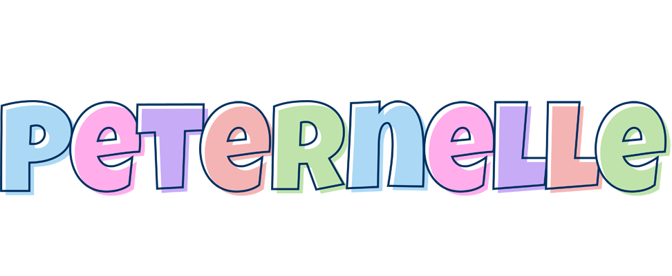 Peternelle pastel logo