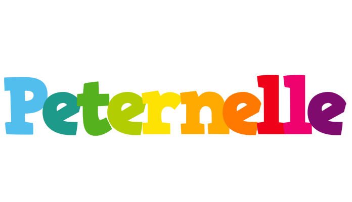 Peternelle rainbows logo