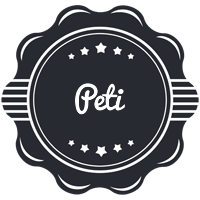 Peti badge logo