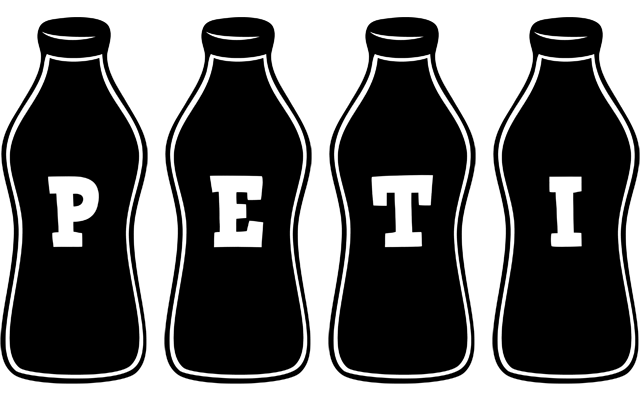 Peti bottle logo