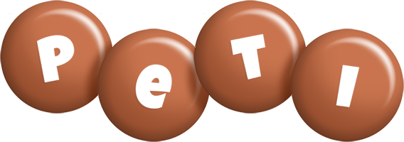 Peti candy-brown logo