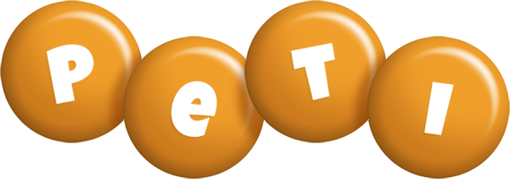 Peti candy-orange logo