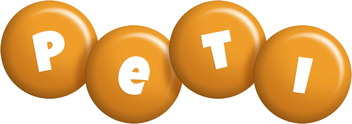 Peti candy-orange logo