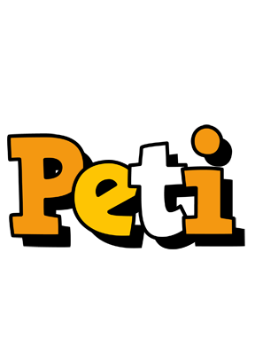 Peti cartoon logo