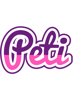 Peti cheerful logo