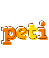 Peti desert logo