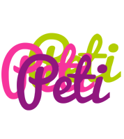 Peti flowers logo