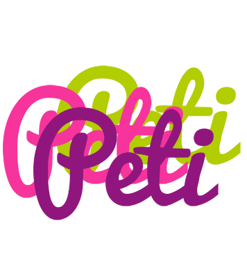 Peti flowers logo
