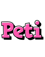 Peti girlish logo