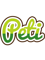 Peti golfing logo