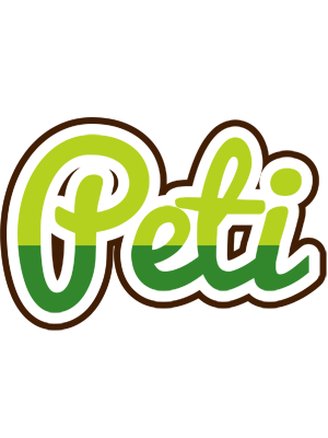 Peti golfing logo