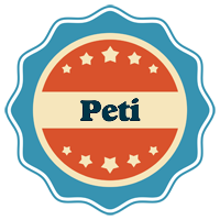 Peti labels logo