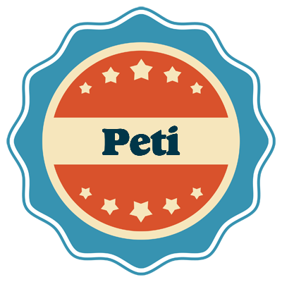 Peti labels logo