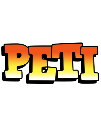 Peti sunset logo