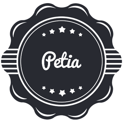 Petia badge logo