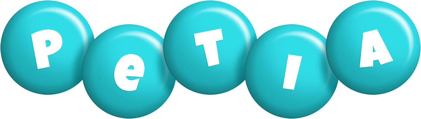 Petia candy-azur logo